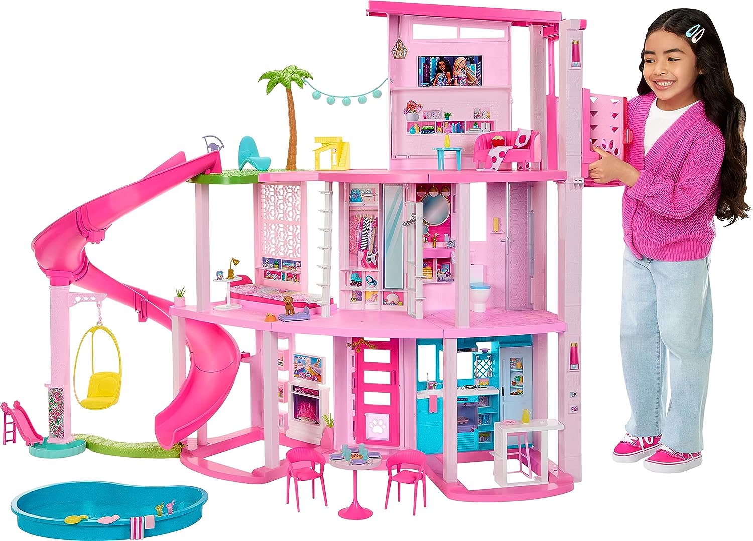 Barbie Dreamhouse 2023 + 75 Accessories HMX10 Дом для куклы