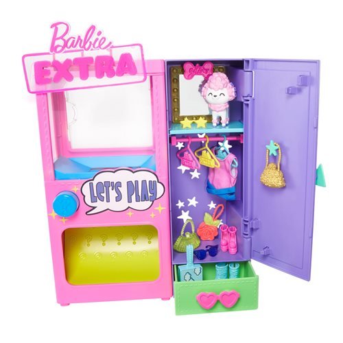 Barbie Extra Surprise Fashion Closet Playset шкаф HFG75