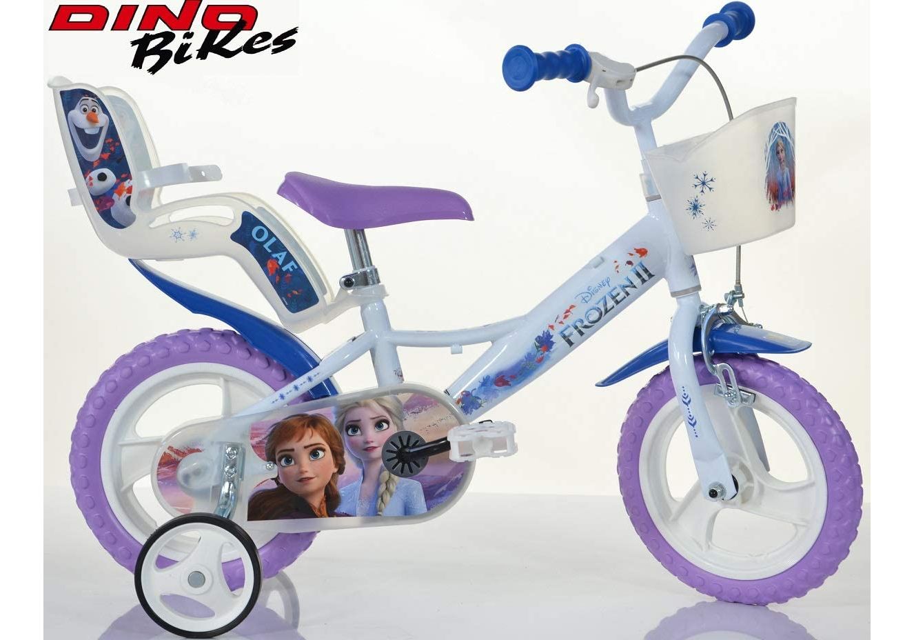 Детский двухколесный велосипед Dino bikes Frozen 12" 124RL-FZ3