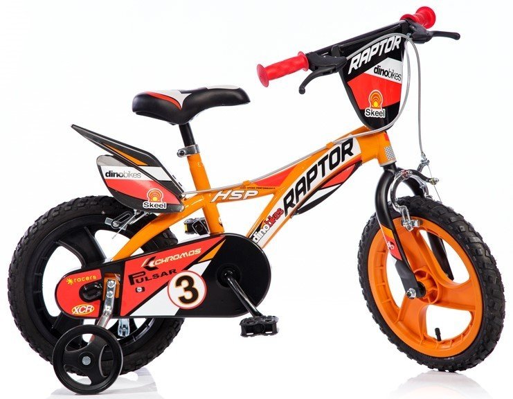 Детский двухколесный велосипед Dino bikes Raptor 12" 612L-RP