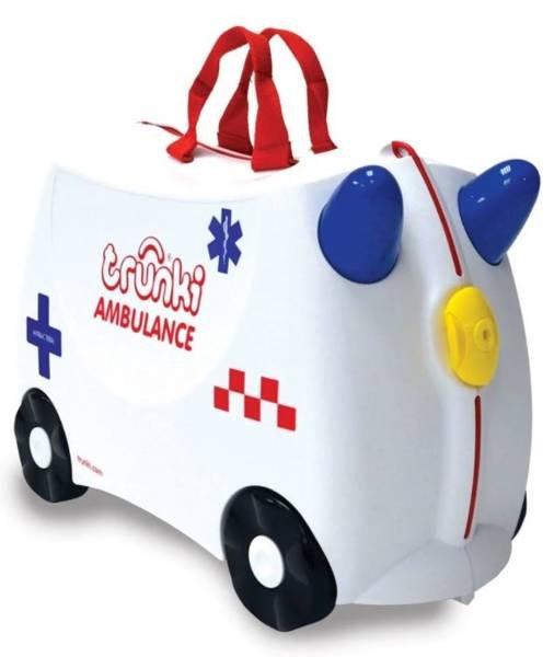 Детский чемодан с колёсиками Trunki Ambulance Abbie