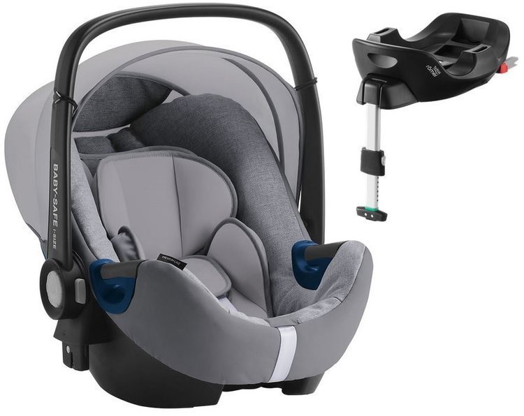 Britax Romer Baby-Safe 2 I-Size Grey marble Детское автокресло 0-13 кг + Flex Isofix  база