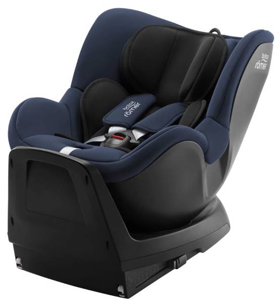 Britax Romer Dualfix Plus 360 Moonlight Blue + ISOFIX Base Детское автокресло 0-20 кг