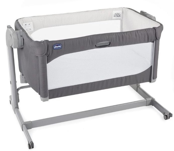 Chicco Next2Me Magic New Moon Grey Детская Кроватка-колыбель