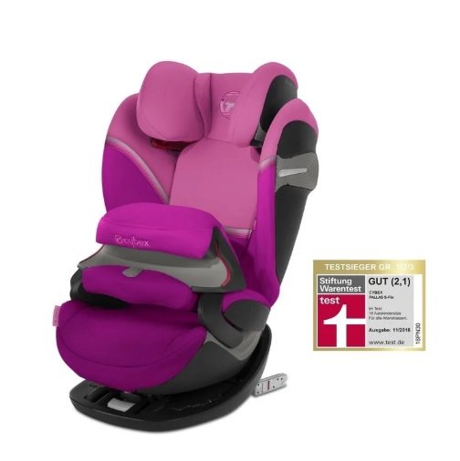 Cybex Pallas S-Fix Magnolia Pink Детское автокресло 9-36 кг