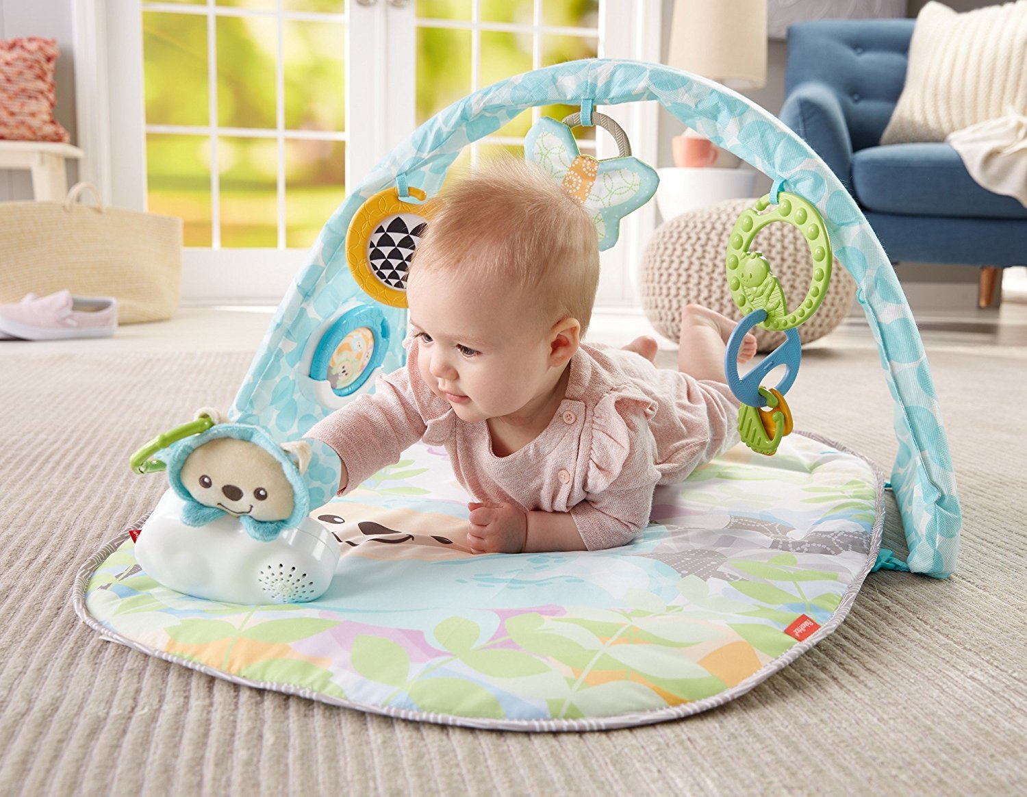 Fisher Price Butterfly Dreams Musical Playtime Gym DYW46 Развивающий коврик