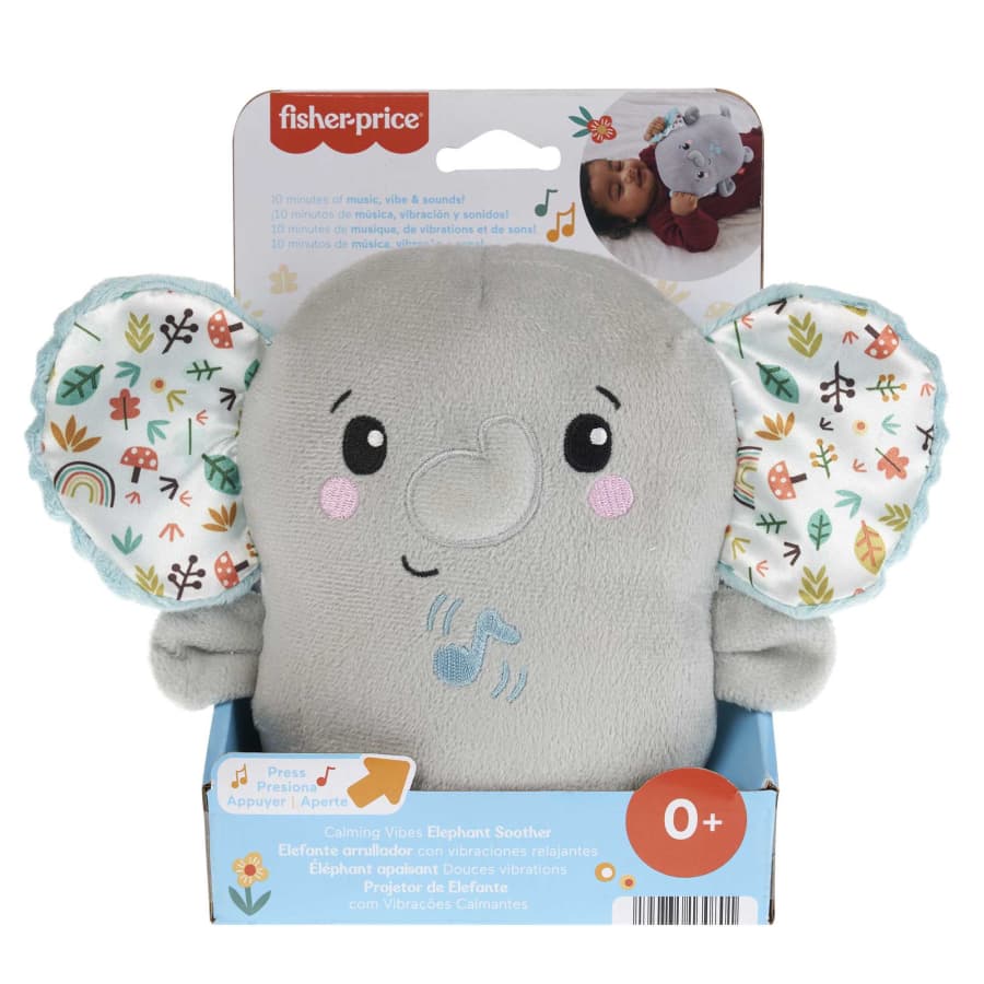 Fisher Price Calming Vibes Elephant Soother HML65 Интерактивный слоник