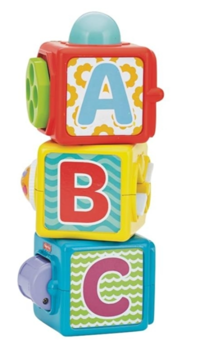 Fisher Price Cортер с разными формами Stacking Action Blocks DHW15