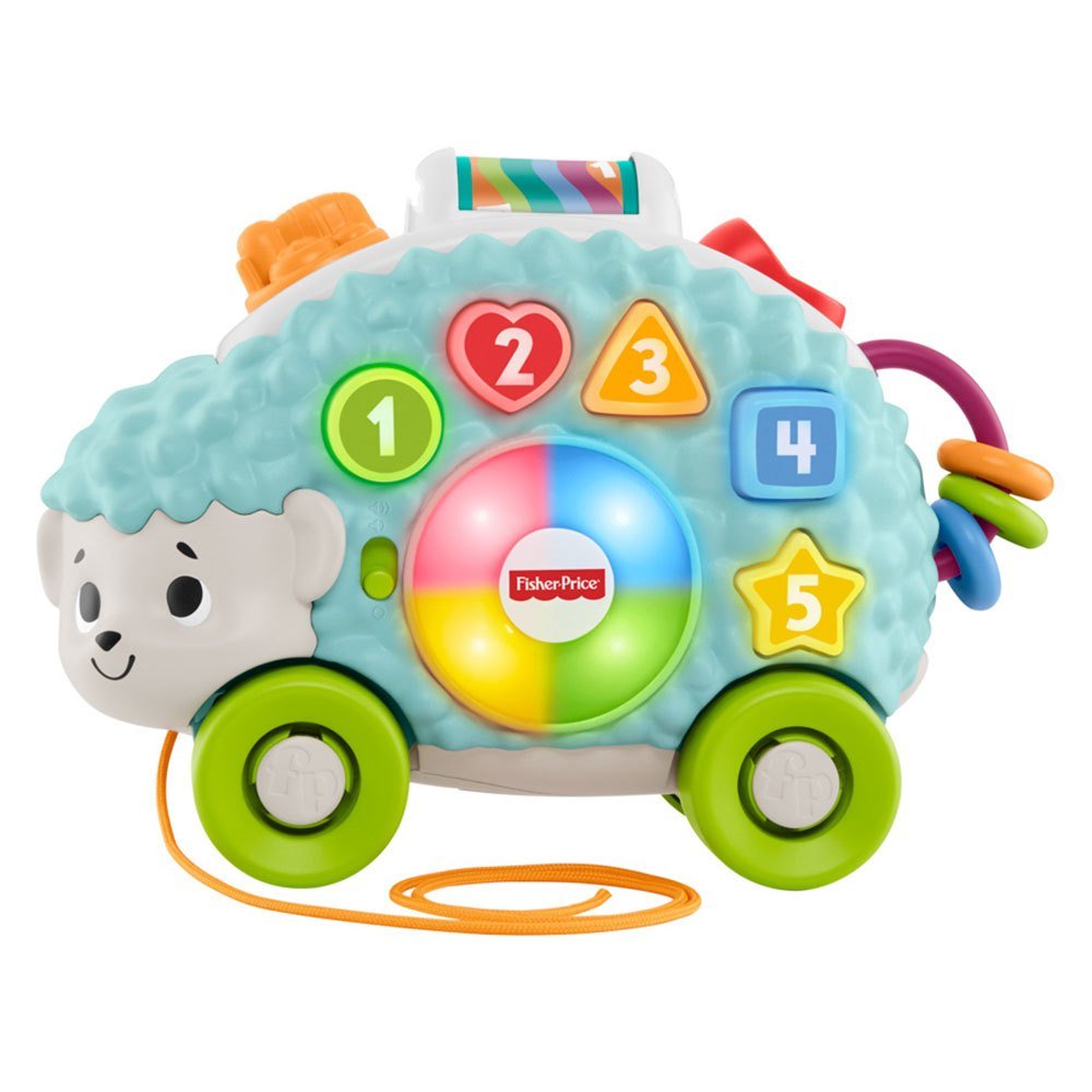 Fisher Price Happy Shapes Hedgehog HHJ44 Интерактивная игрушка Ёжик (лат. яз.)