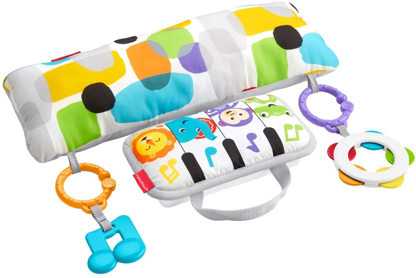 Fisher Price Musicians Piano Wedge Mini GJD27 Музыкальная Подушка для игры на животе