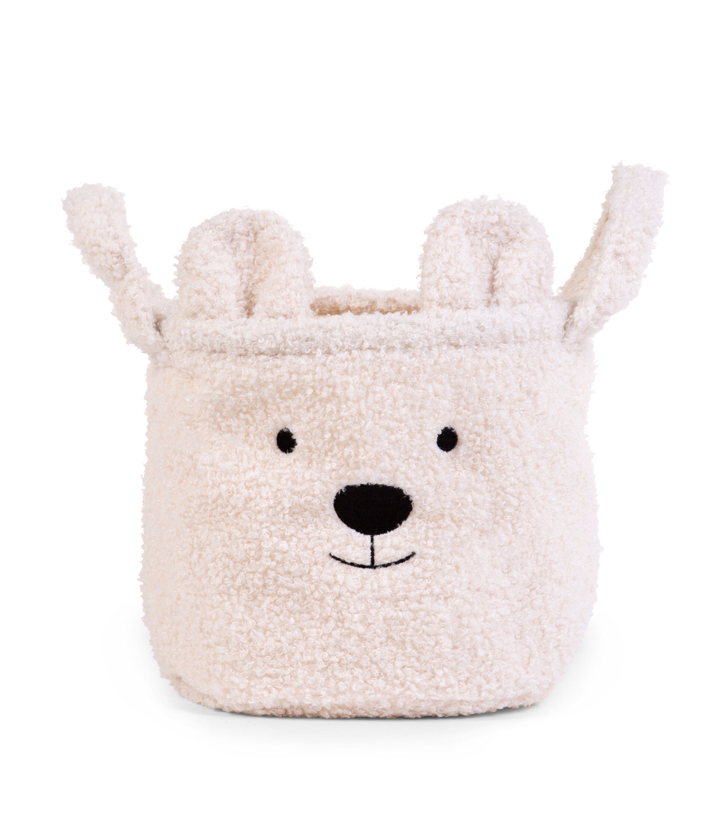 Корзина для хранения 25x20x20 Childhome Teddy Off white