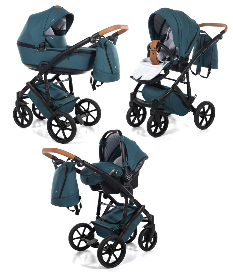 Junama Space 03 Teal Детская коляска 3in1