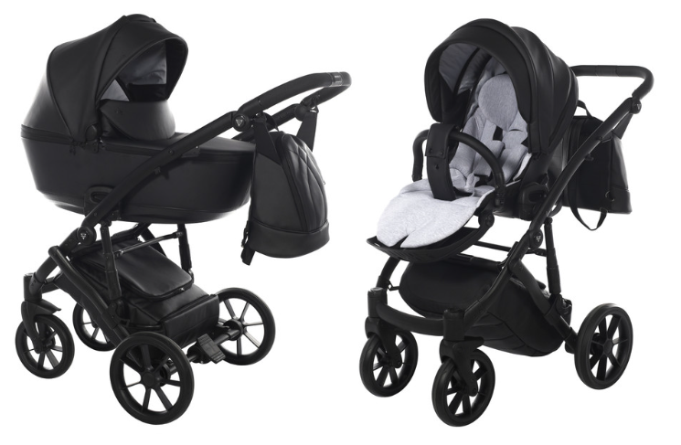 Junama Space Eco 03 Black Детская коляска 2in1