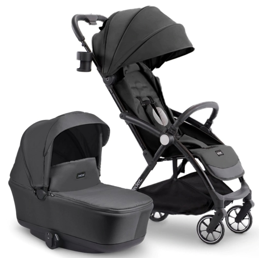 Leclerc Baby Magic Fold Plus Black Детская коляска 2 в 1