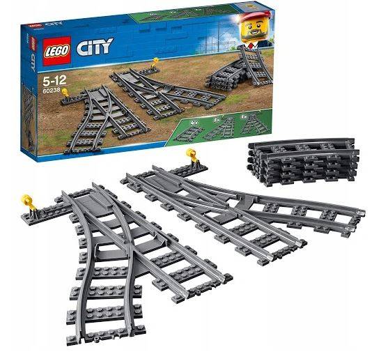 Lego City 60238 Соединения железных путей