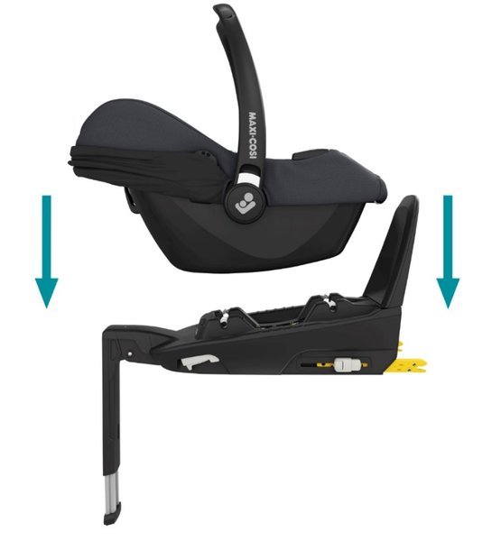 Maxi Cosi Tinca i-Size Essential graphite Детское автокресло 0-13 кг + FamilyFix2 база