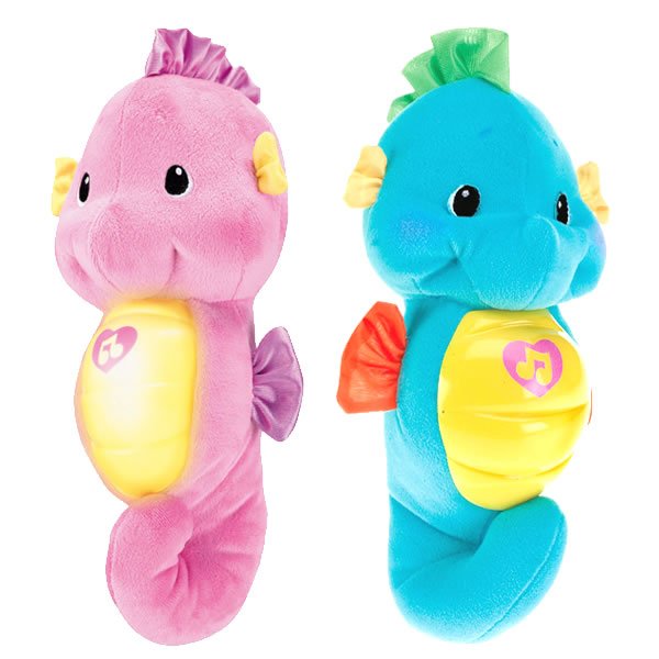 Ночник Успокаивающий со светом и звуками Fisher Price GLOW SEAHORSE T4967