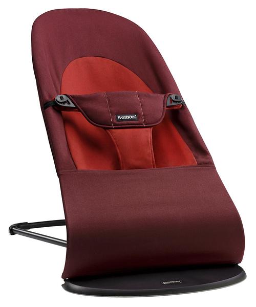 Шезлонг BabyBjorn Bouncer Balance Soft Cotton rust/orange 005024