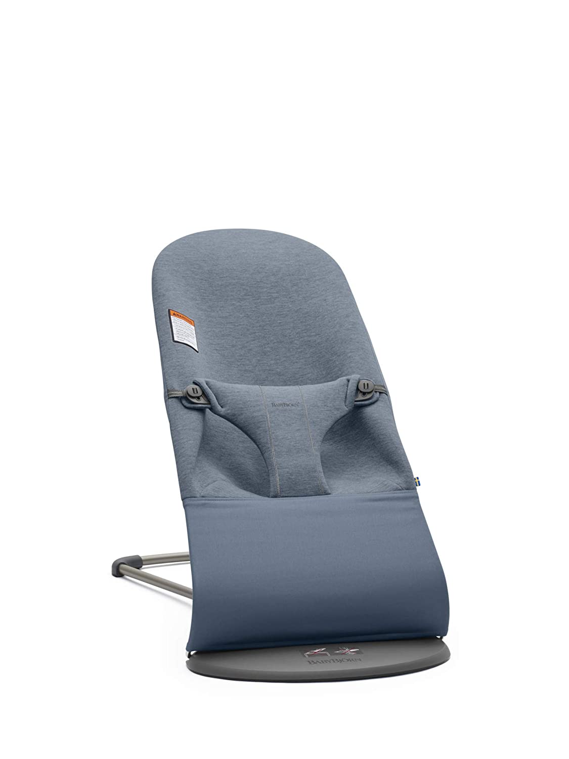 Шезлонг BabyBjorn Bouncer Bliss Mesh Dove blue 3D Jersey 006031