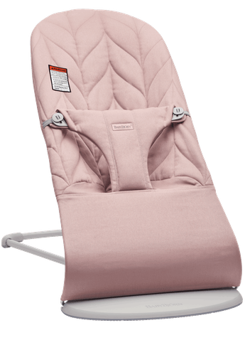 Шезлонг BabyBjorn Bouncer Bliss Dusty pink Petal quilt 006122