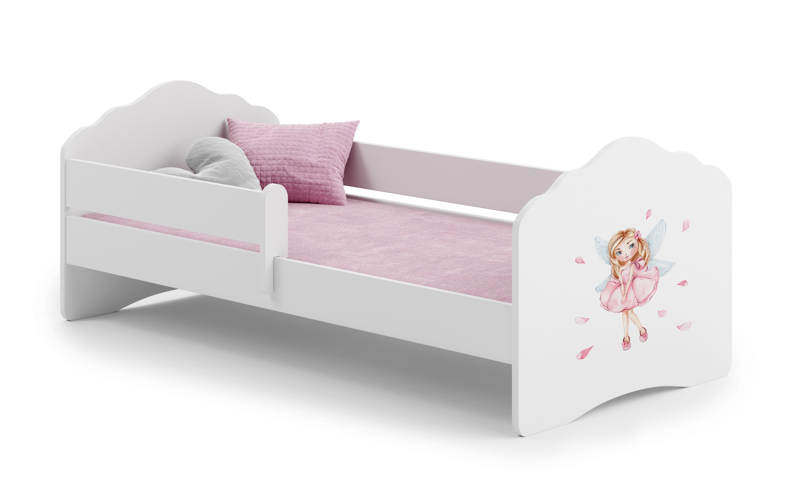 Детская кровать FALA с бортиками 160x80 Girl with wings