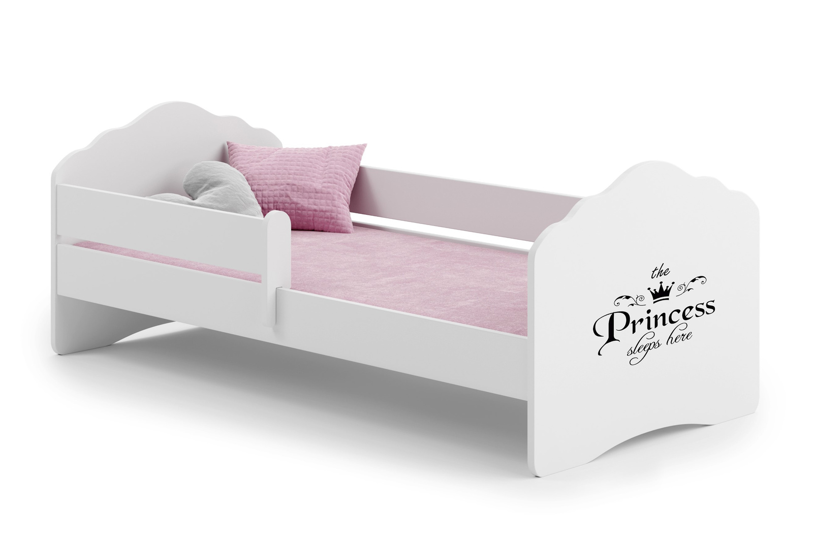 Детская кровать FALA с бортиком 140x70 Princess