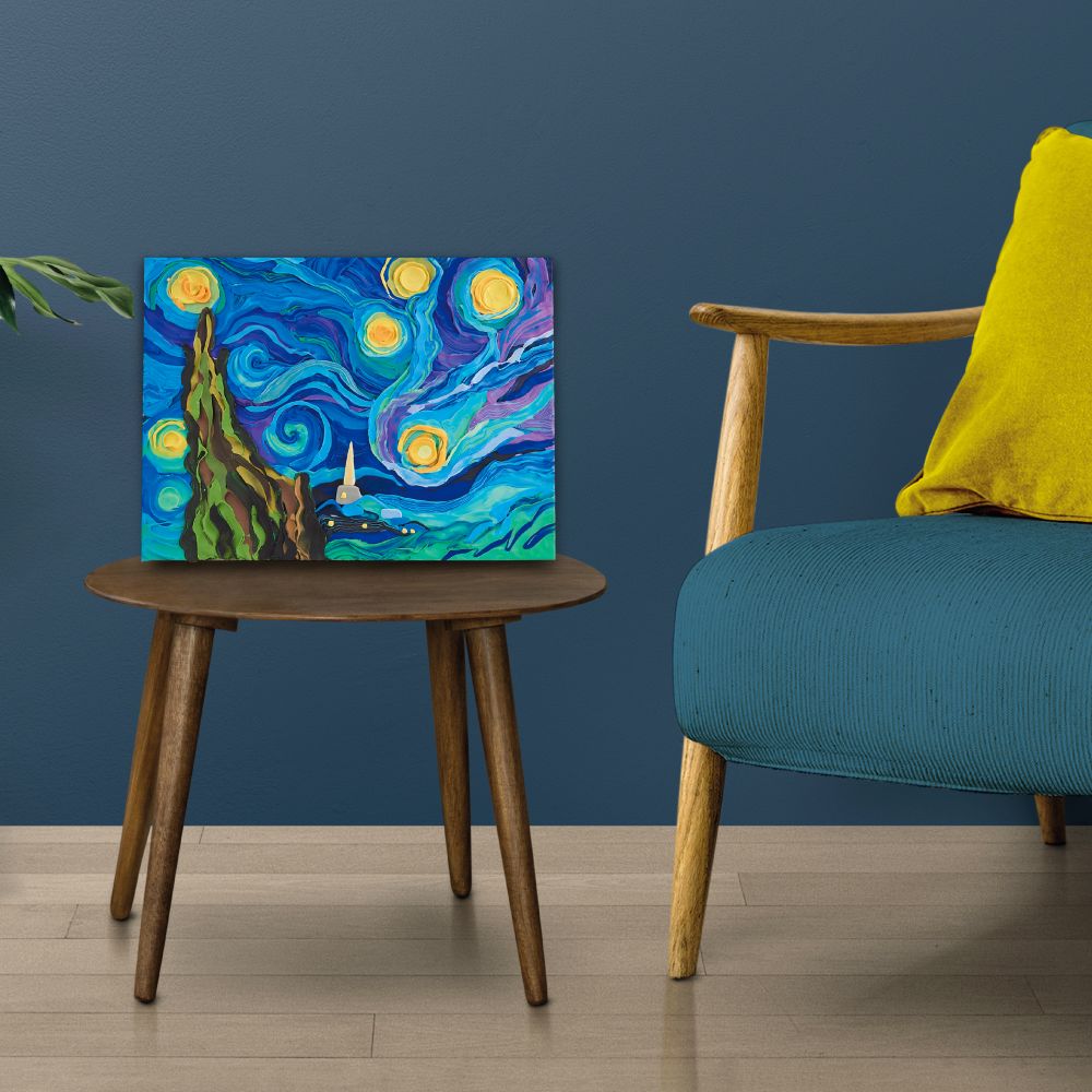 Набор для креатива 3D картина Starry night (30*40 cm)  (3684)