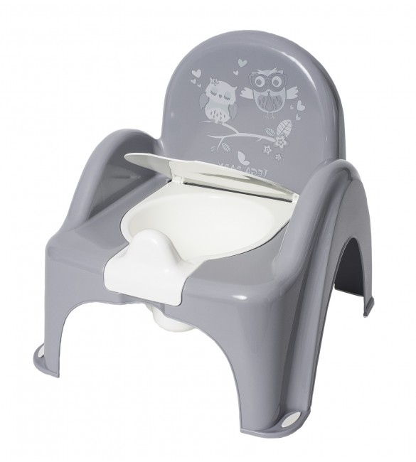 Детский горшок-стул TegaBaby OWL grey SO-010