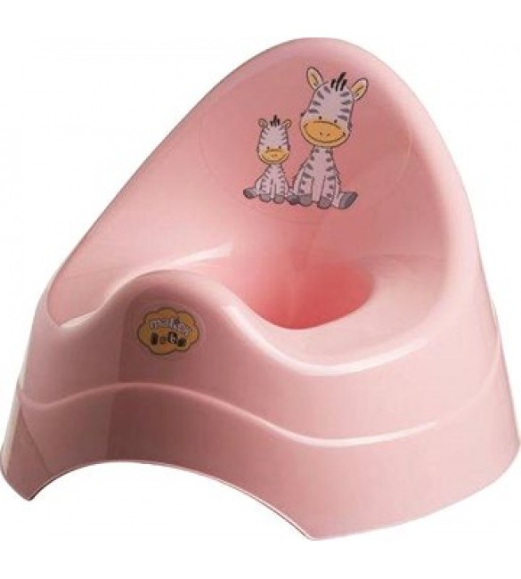 Bērnu podiņš ZEBRA pink Maltex 09458