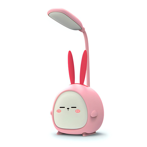 Galda lampa LED BUNNY LDL-104 pink