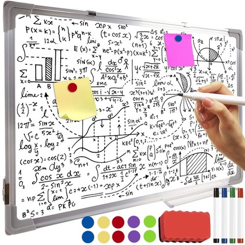 Magnetiskā tāfele DRY-ERASE 60x40+aksesuāri 24325 [A]