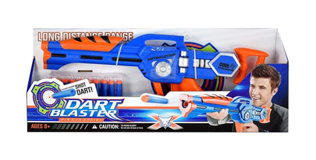 Pistole DART BLASTER ar mīkstām patronām G6226