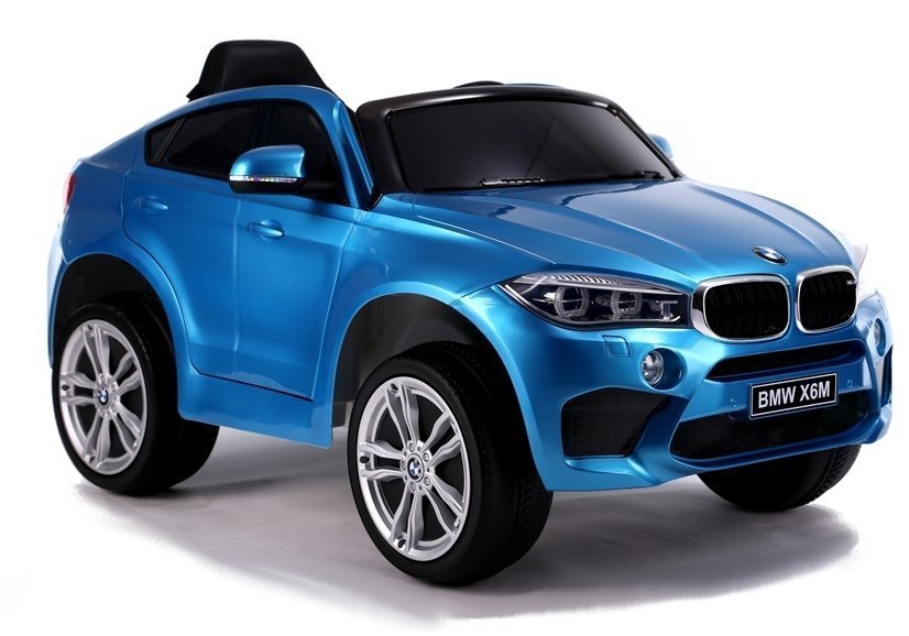 Детский электромобиль BMW X6 Blue Painting