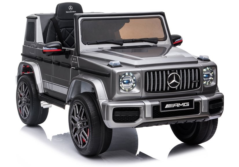 Детский электромобиль Mercedes G63 AMG Silver Painting