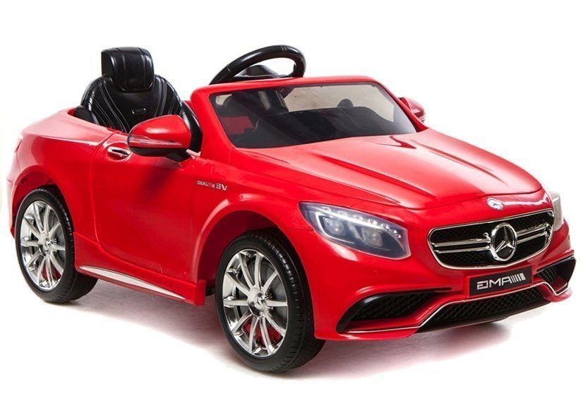 Детский электромобиль Mercedes S63 AMG Red