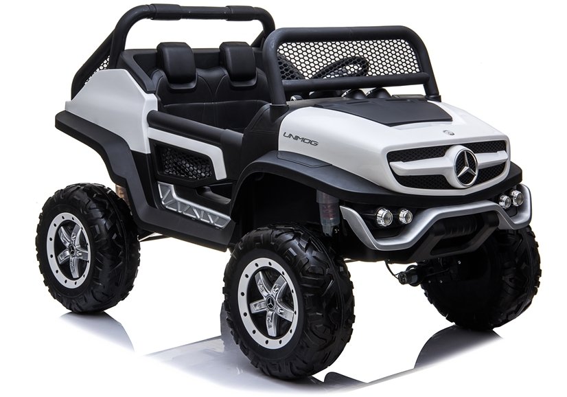 Детский электромобиль Mercedes Unimog White