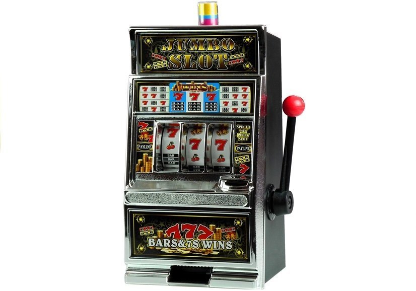 Big Slot Machine Casino With Sounds Money Bank