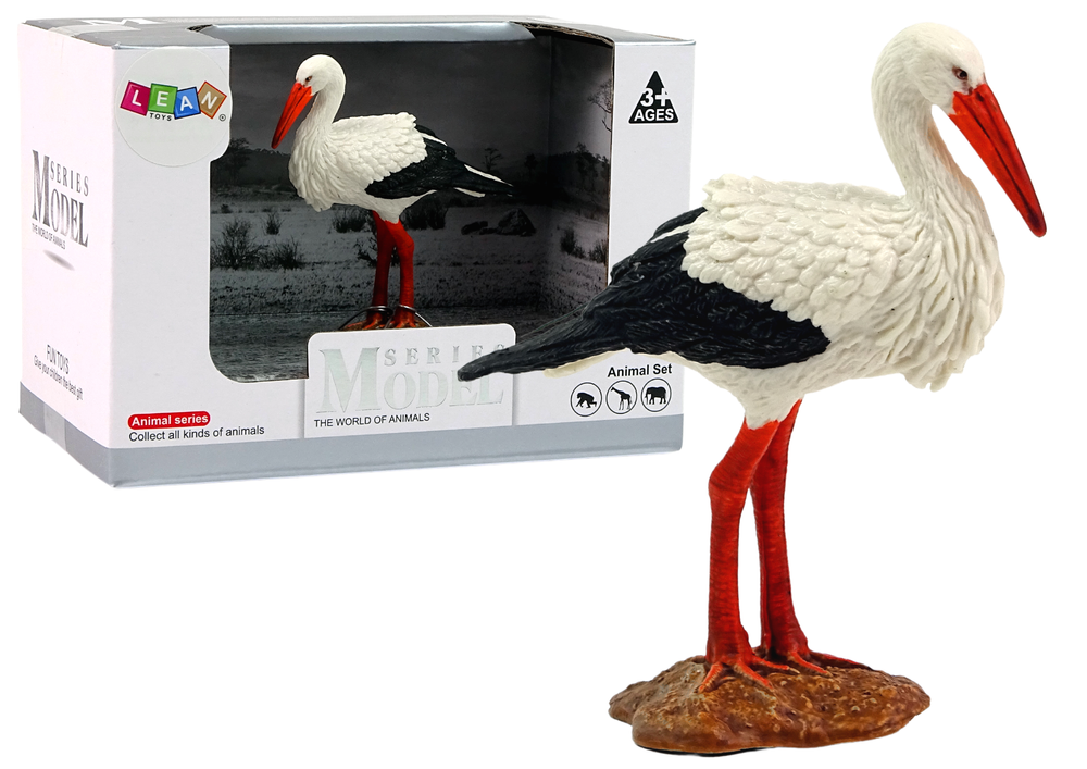 Collector's figurine White Stork  Animals of the World