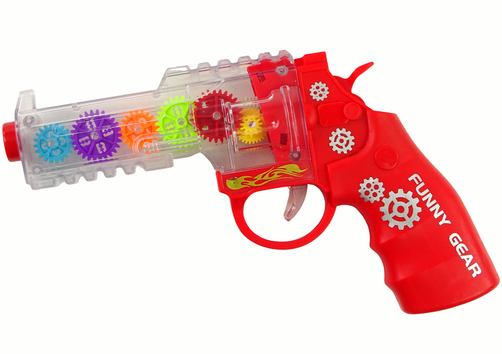 Colored Gun Lights Red Tone