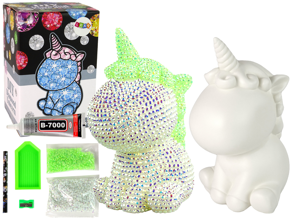 Creative Unicorn Kit DIY Diamonds Crystals Green