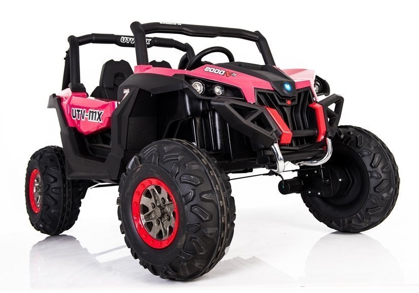 Двухместный детский электромобиль Багги Jeep XMX Pink