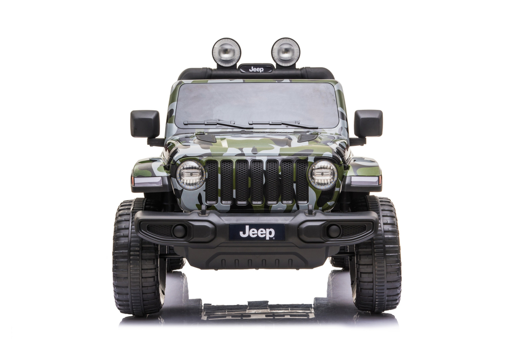 Двухместный детский электромобиль Jeep Wrangler Rubicon DK-JWR555 Camo