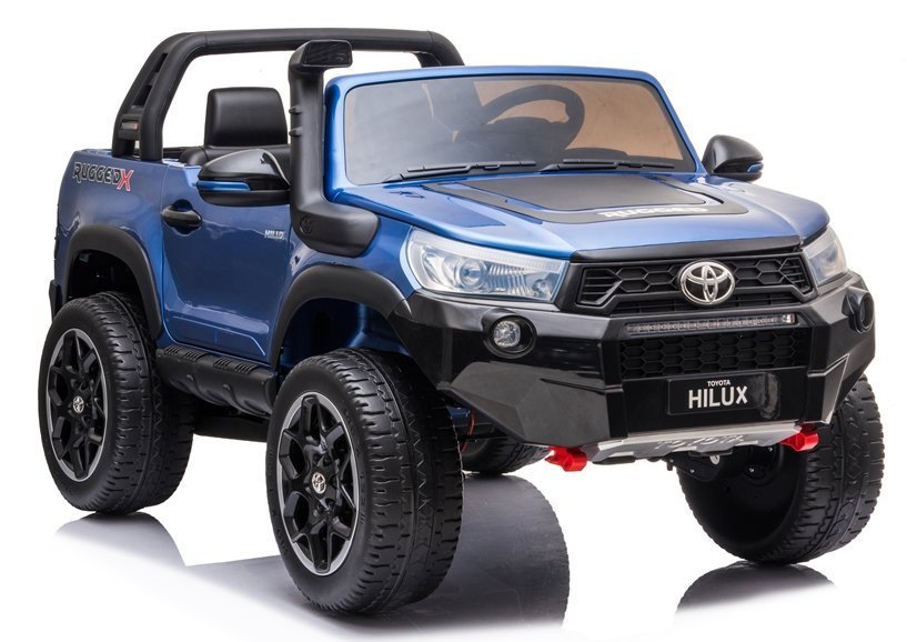 Двухместный детский электромобиль Toyota Hilux Blue Painted