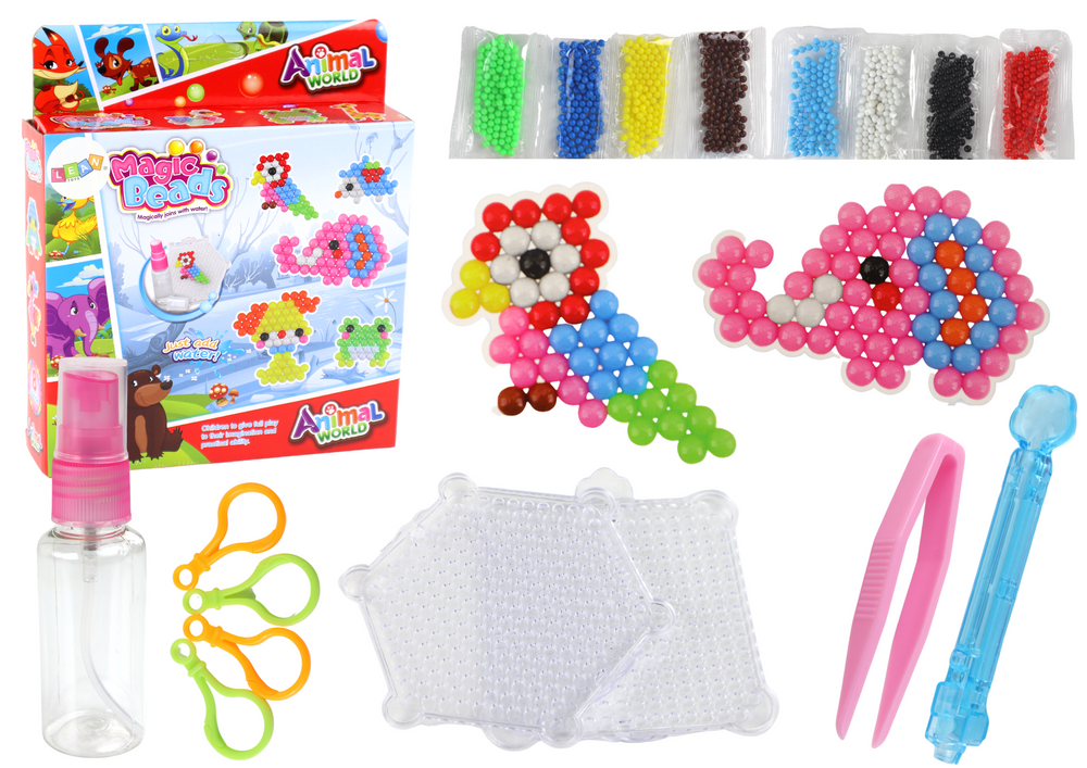 DIY Water Beads Set Magic Beads 8 Colors Animals