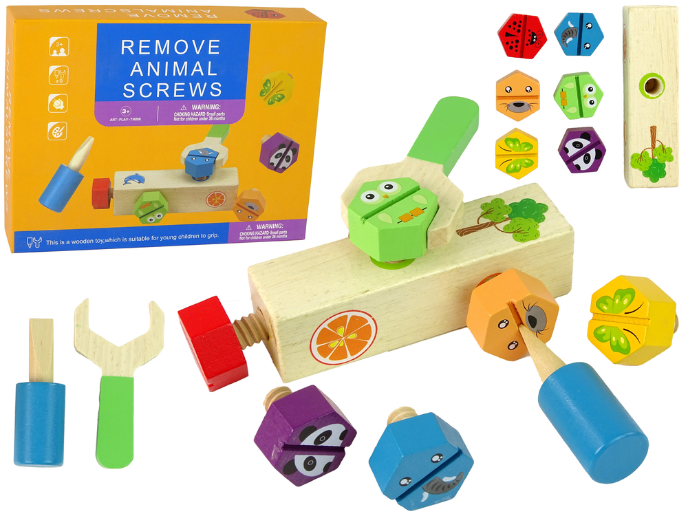 DIY Wooden Screwdriver Set Toy