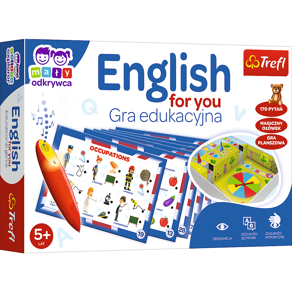 Educational Game English for you Magic Pencil Trefl 02113