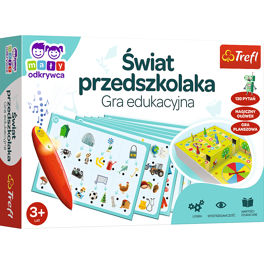 Educational Game Preschooler's World Magic Pencil Trefl 02112