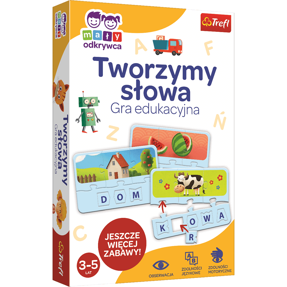 Educational Game We Create Words Little Explorer Trefl 01950