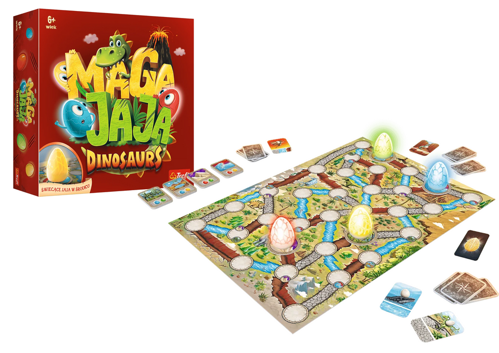 Family Game Magajaja Dinosaurs Trefl 02281