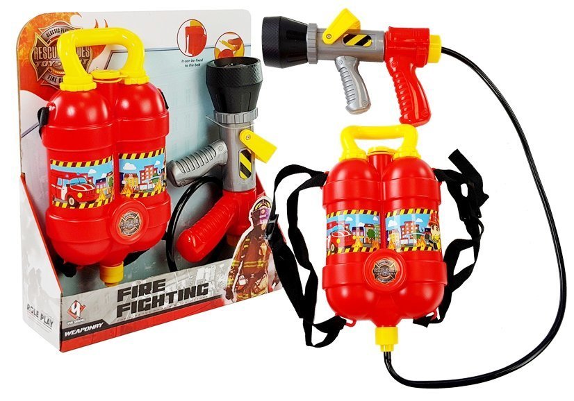 Fireman Set Water Gun with Big Tank